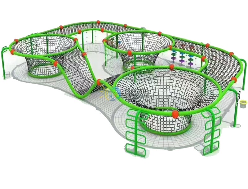 绳网攀爬设备